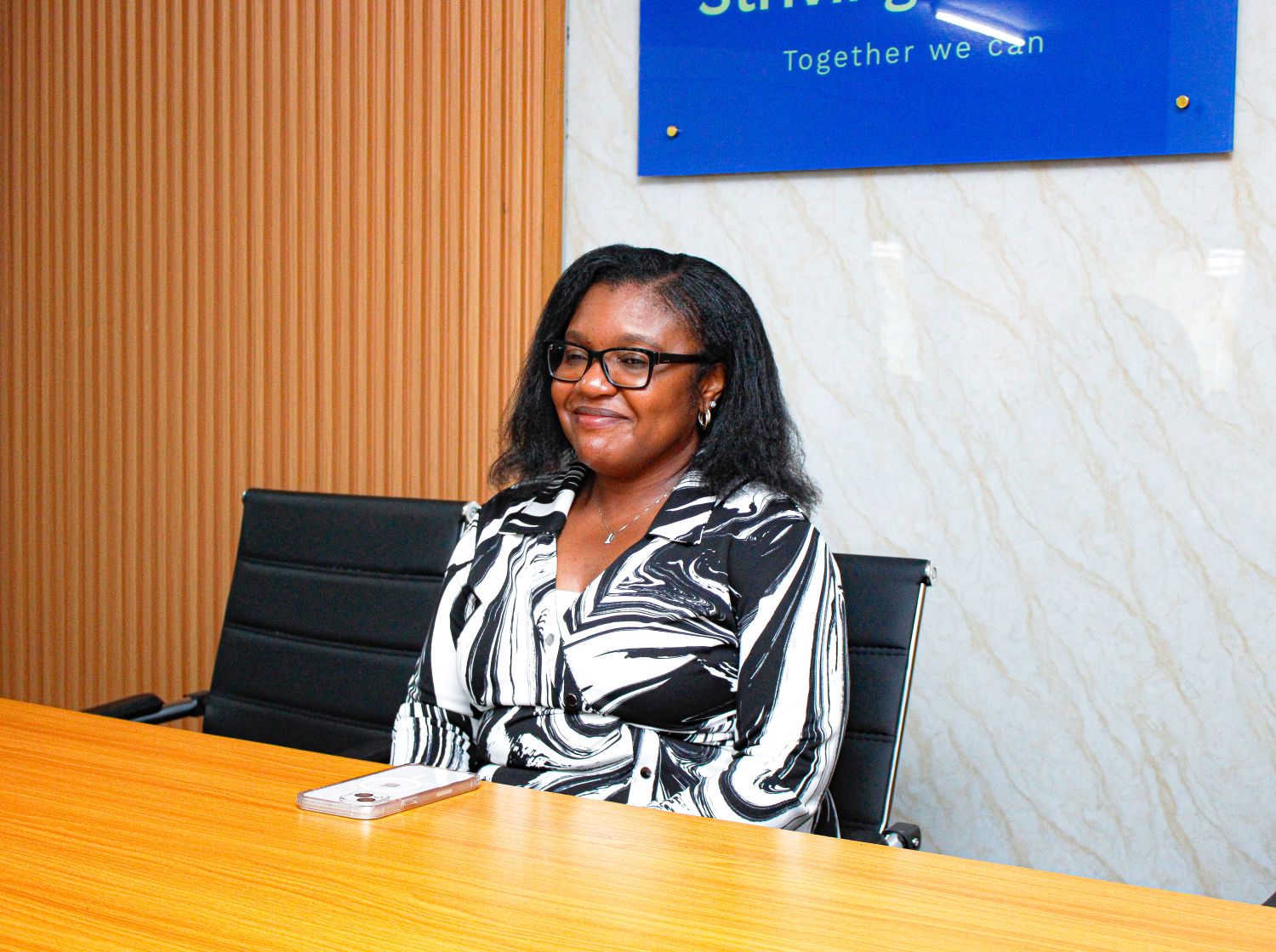 Striving for all founder Genevieve Ngambia