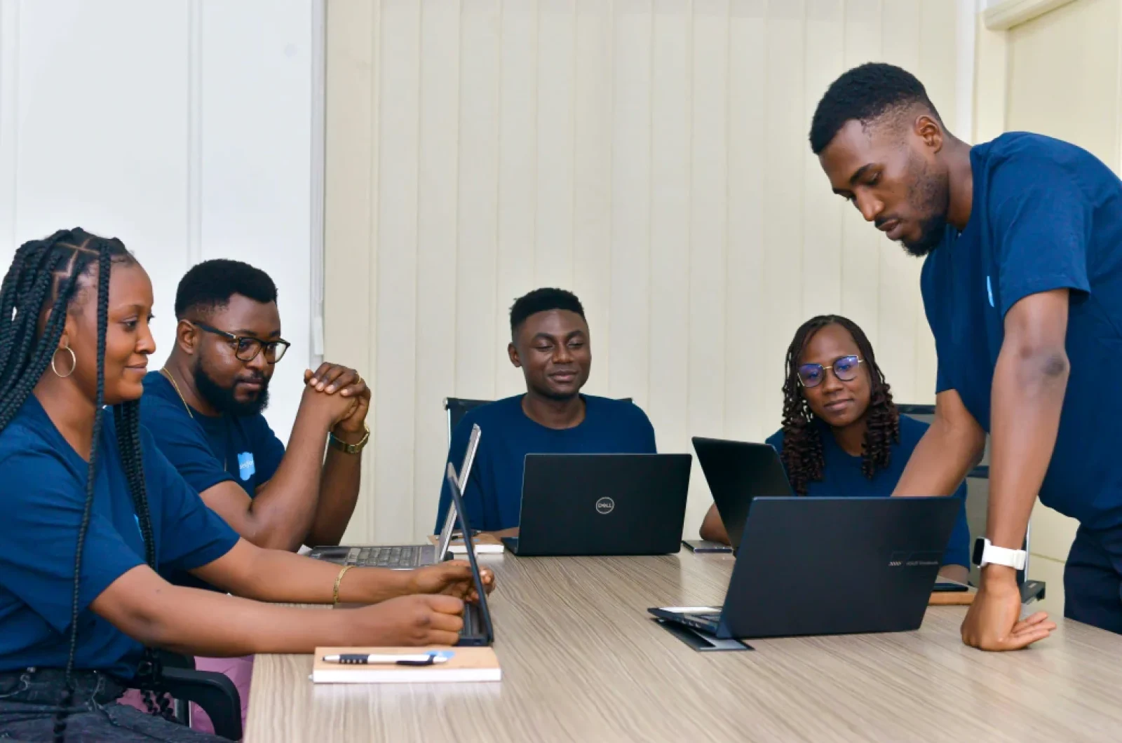 People in a conference room